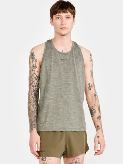 MEN'S ADV CHARGE MELANGE TRAINING SINGLET