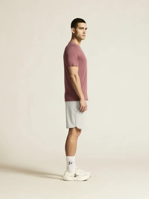 Men's Collective Bi-Blend SS Tee - Rose Brown