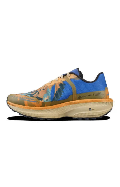 Men's Endurance Trail Running Shoe - Platinum/Rift
