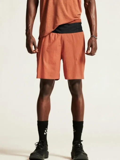 Men's Pro Trail Running Shorts - SEQUOIA