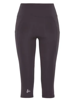 WOMEN'S ADV ESSENCE CAPRI TRAINING TIGHTS 2 - DK PLUM