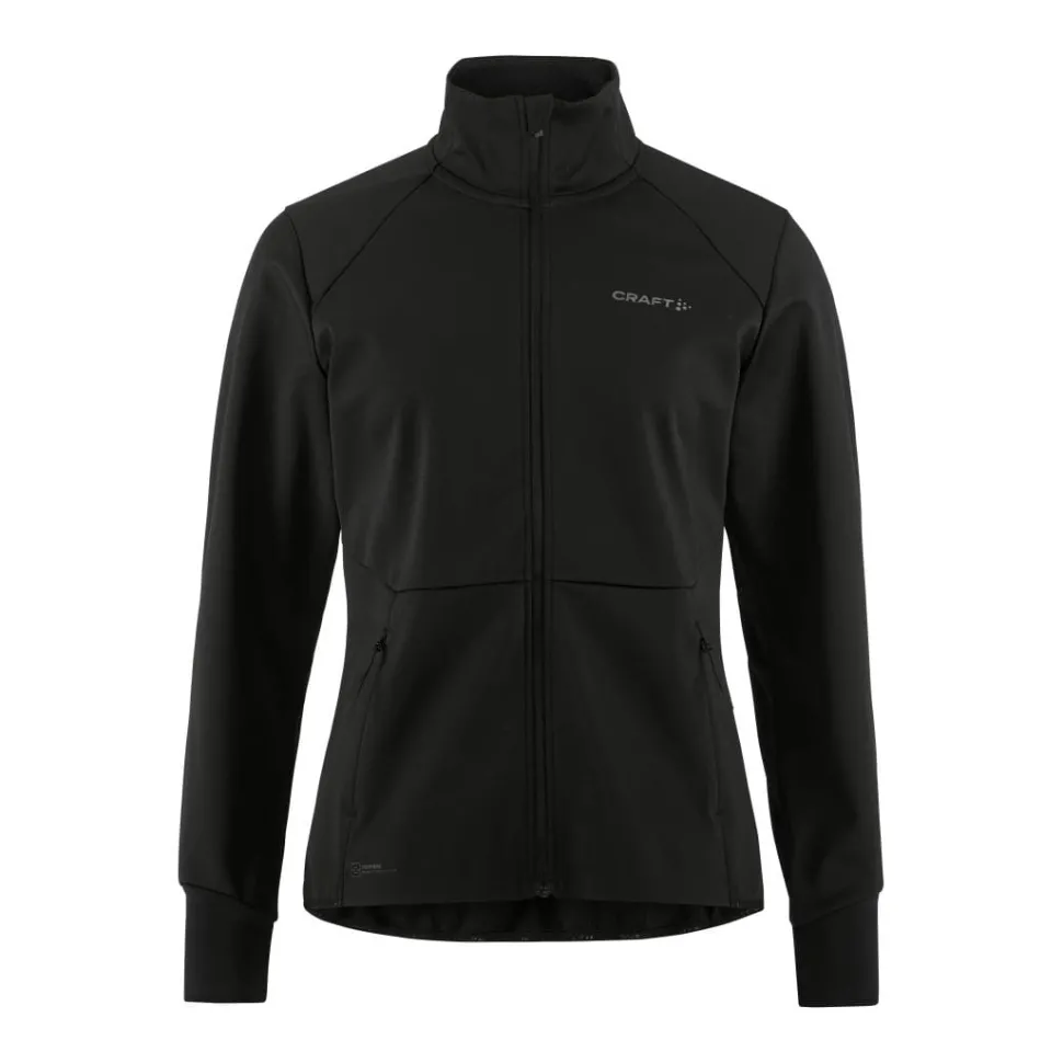 WOMENS CORE XC SKI TRAINING JACKET - Black