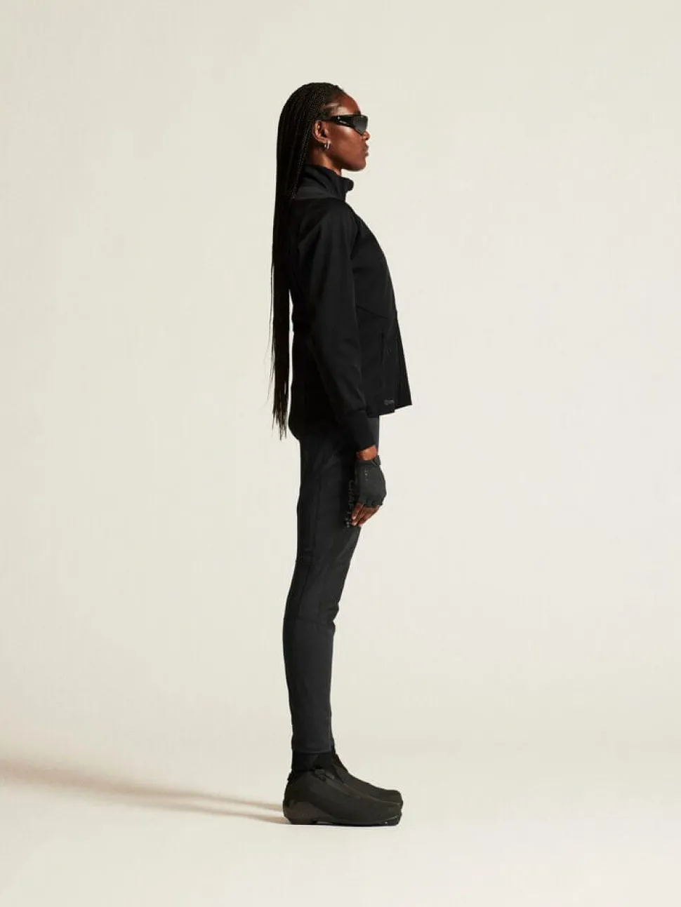 WOMENS CORE XC SKI TRAINING JACKET - Black