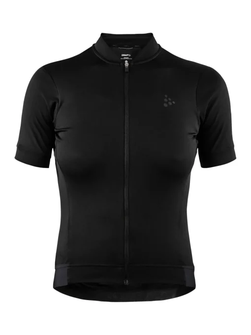 WOMEN'S ESSENCE CYCLING JERSEY - Black