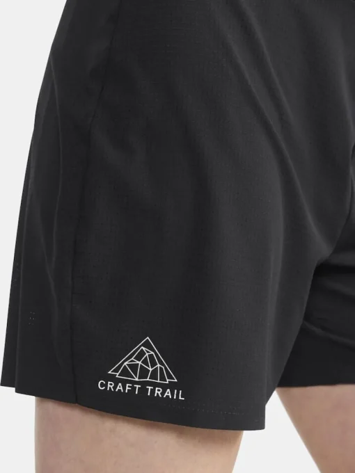 Women's Pro Trail Running Shorts - Black